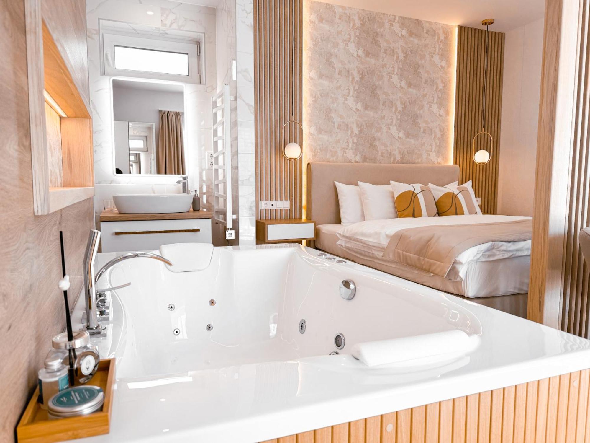 Twin Premium Apartman Тихань Экстерьер фото